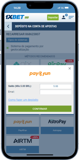 casas de apostas que aceitam pay4fun 1xbet deposito com carteira digital