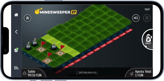 Segunda jogada no MinesweeperXY