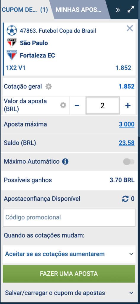 cupom de apostas 1xbet