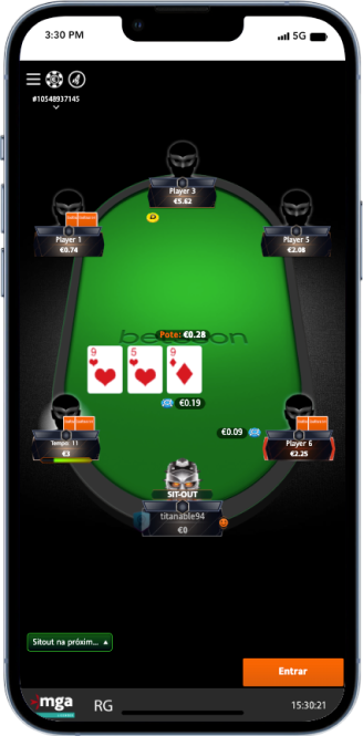 Poker online da Betsson