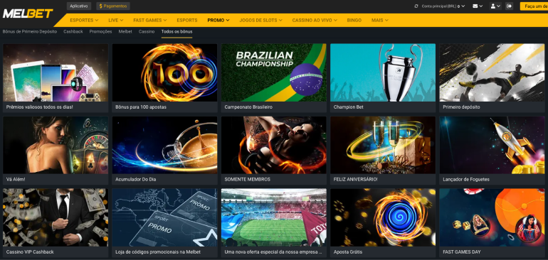 A MelBet oferece outras promoções além dos bônus de boas-vindas.