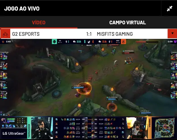 Transmissão ao vivo kto brasil