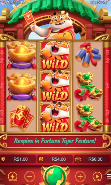 Fortune Tiger é um exemplo de caça níquel online que aceita apostas a partir de 1 real