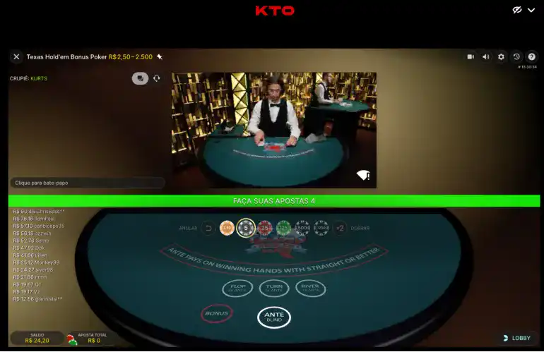 Poker Online na KTO
