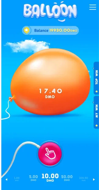 Análise do slot Balloon, o jogo do balão