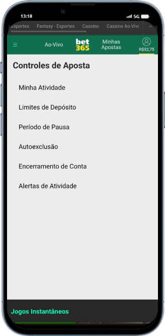 bet365 screenshot controles de aposta