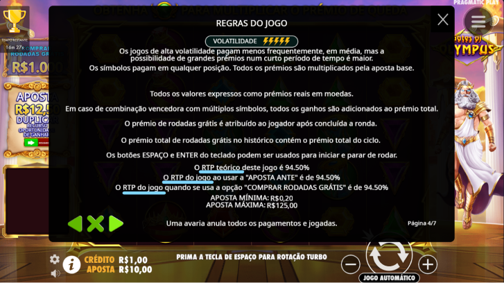 Onde encontrar o RTP? Segundo exemplo na plataforma Estrela Bet