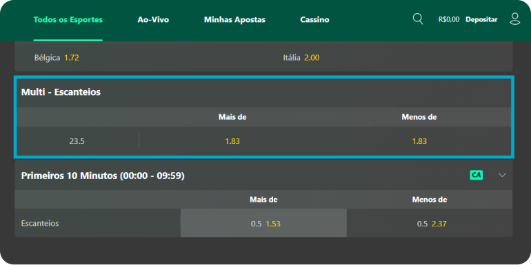 apostas em multi escanteio bet365 apostas disponiveis
